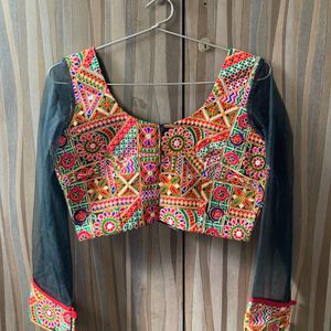 Navratri Multicoloured Blouse