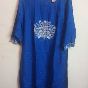 Blue Women's Kurta Set (Brand New)