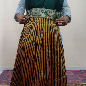 pattu pavadai dress