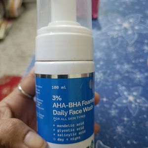 Used Derma co face wash