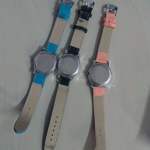 Set Of Three Watches For Women (No Battery)