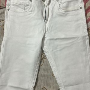 White Coloured Mufti Jeans