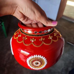 Beautiful Handmade Chari For Pooja