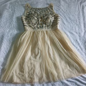 Light Yellow Party Dress