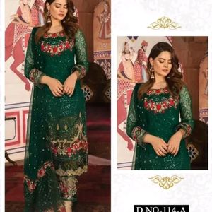 Branded Fully Embroidered Pakistani PatchWork Suit