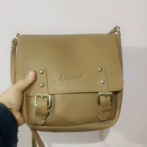 Tan Brown Sling bag