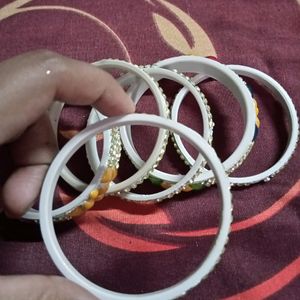 Beautiful Kada Bangle Set + One Freebies