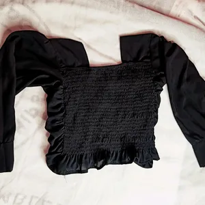 Black Crop Top