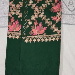 Kashmiri Aari Embroidered Wool Stole