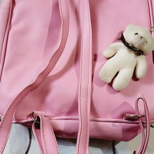 ♡ TEDDY PINK BAGPACK ♡