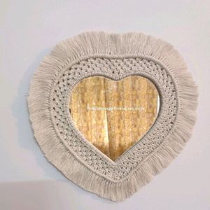 14 Inches Heart Mirror