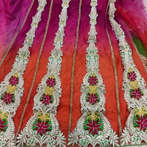 Chaniya Choli Style Saree