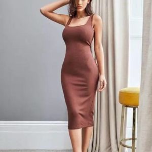 Coffee Brown Dress