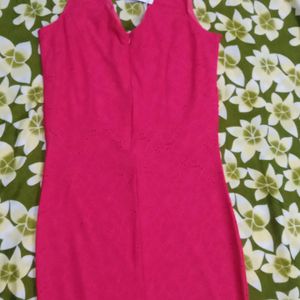 Beautiful Rose Colour Pretty Dress For Party