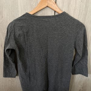 Ether Basic Grey Top, Size S