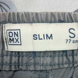 DNMX Grey Chinos Shorts