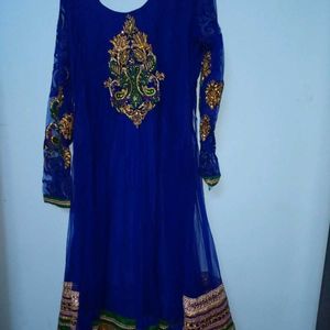 Full Net Embroidery Frock