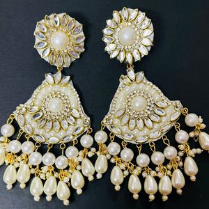 Fancy Party Wear Have Long Size Earrings