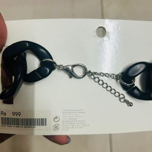 H&M Black Choker Chain