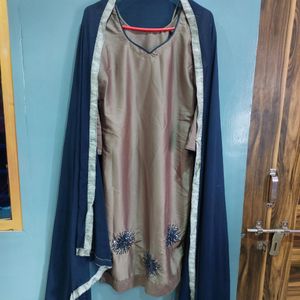 Pakistani Silk Kurta Salwar Suit