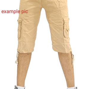 6 pocket cotton shorts