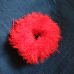 Red Color Ponytail Holders