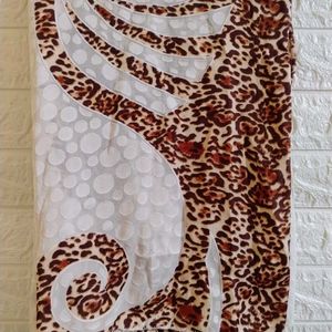 Leopard Print Chiffon Hijaab/Scarf