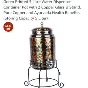 Copper Dispenser Set