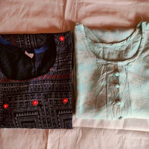 Combo Of 2 Kurtas