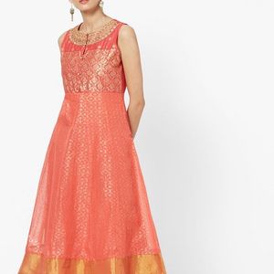 Peach Colour Kurta For Women