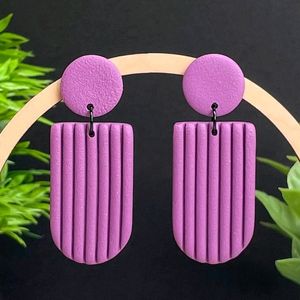 Clay Earring No 15