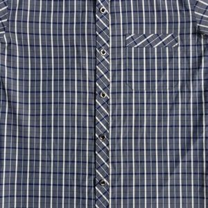 Formal Blue And White Check Shirt For Boy