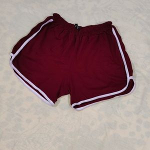 Maroon Shorts For Women