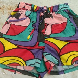 Colourful Printed Shorts