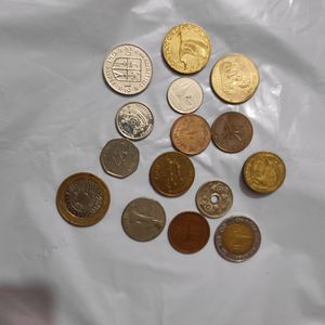 Different Countries Old Coin