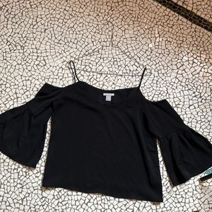 H&M Strappy Bell Sleeve Top