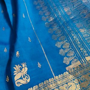 Pure Kanchi Pattu Saree 💙