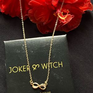 Joker & Witch Gold Dainty Women Neck piece