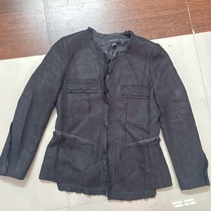 Black Blazer Cum Jacket