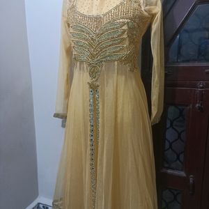 4 Piece Set Of Party Wear Lehnga And Designer Kurt