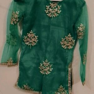 Hand Made Girls Sharara Set