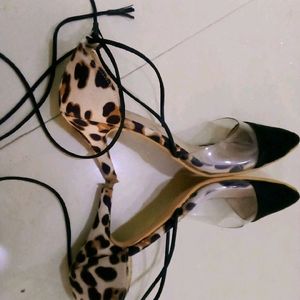 Lepord Print Heels