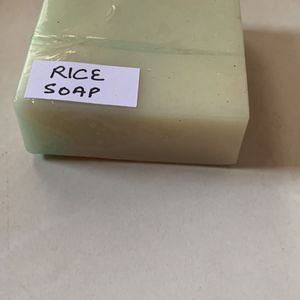 Handmade Organic Rice Soap