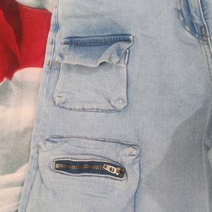 Blue Flaired Jeans