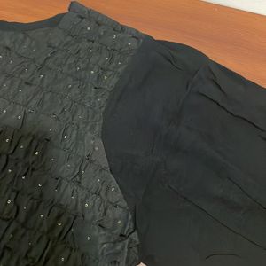 Black Top For Skirt/pant