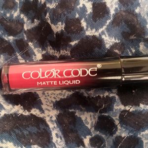 Colour Code Matte Liquid Lipstick Brand New