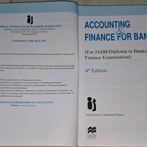 Accounting & Finance For Bankers