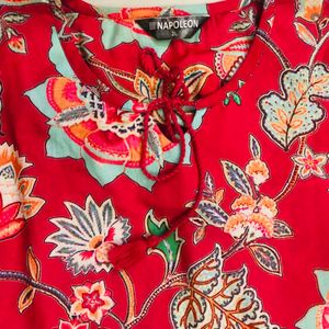 New Kalamkari Print Top