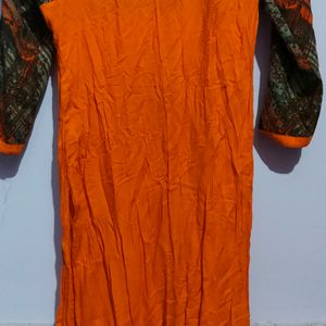 Orange Kurti