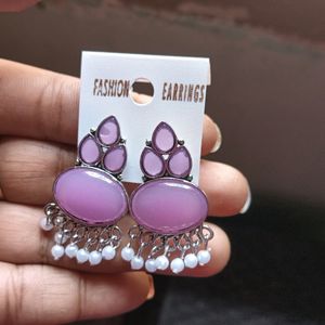 Lilac Earring